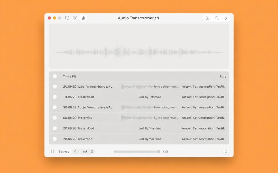 MacWhisper interface illustration